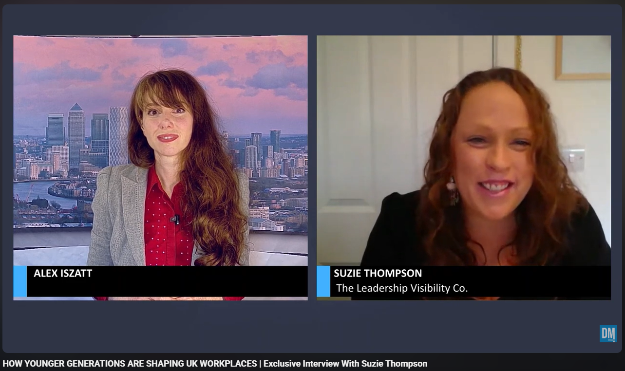DM News interview with Suzie Thompson, Co-founder, The Leadership Visibility Co. 